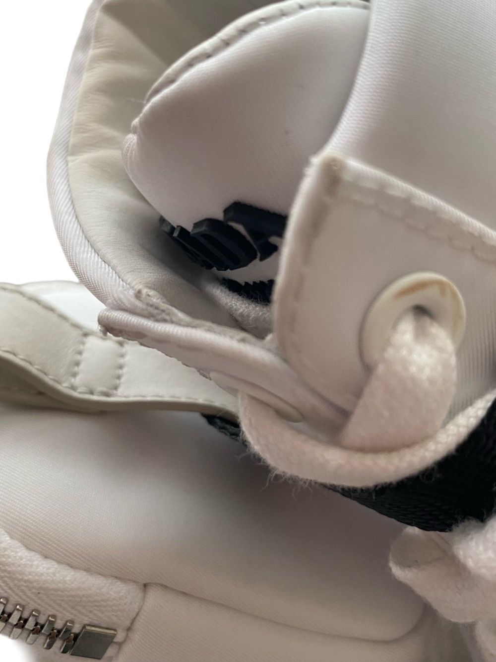 (MSRP: $1370) Prada Unisex Re-Nylon Nylon High Top Sneakers - Picture 9 of 9